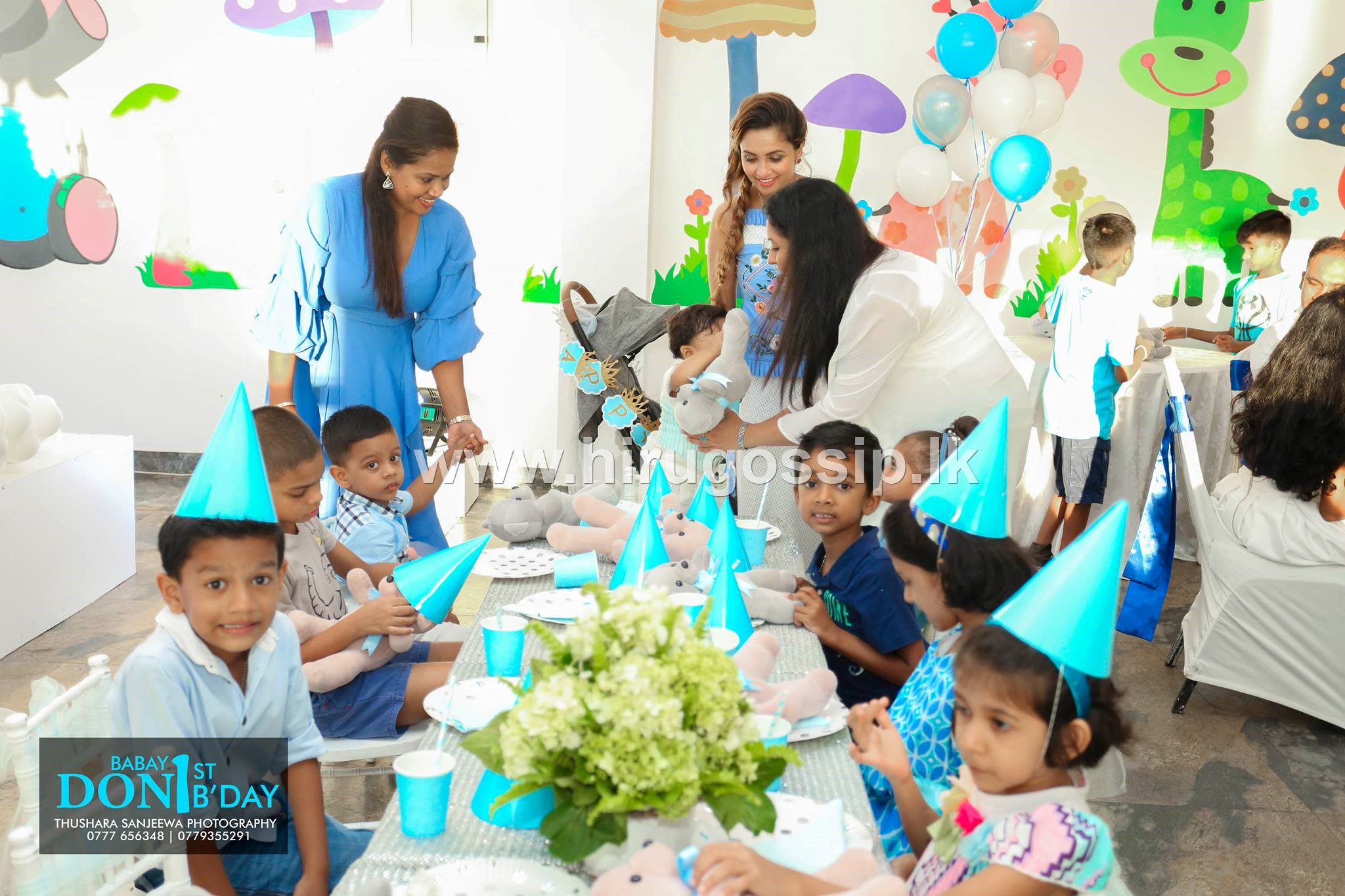 සරාගී නිරූපණ ශිල්පිණි අසන්ති රණසිංහගේ පුතණුවන්ගේ උපන්දිනය සැමරූ හැටි ...