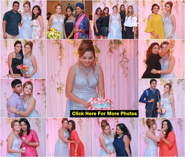 Ashanthi Ranasinghe celebrates her birthday with a large group of stars ...
